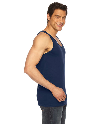 Unisex Poly-Cotton Tank - Navy