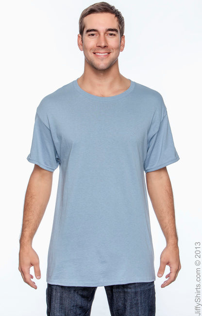 50/50 Ecosmart® Short Sleeve Tee - Stonewashed Blue