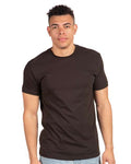 Next Level 3600 Dark Chocolate — on model front