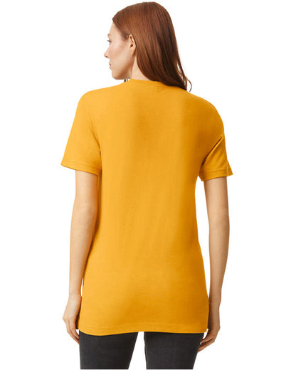 Unisex CVC T-Shirt - Heather Mustard