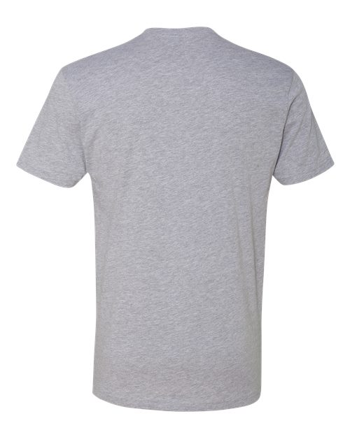 Next Level 3600 Heather Grey — back