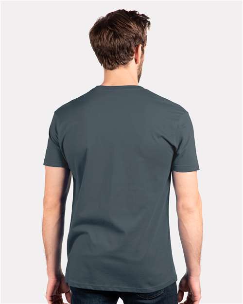 Next Level 3600 Indigo — on model back
