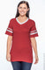 Augusta Sportswear 360 - Unisex Sleeve Stripe Jersey - Red / White