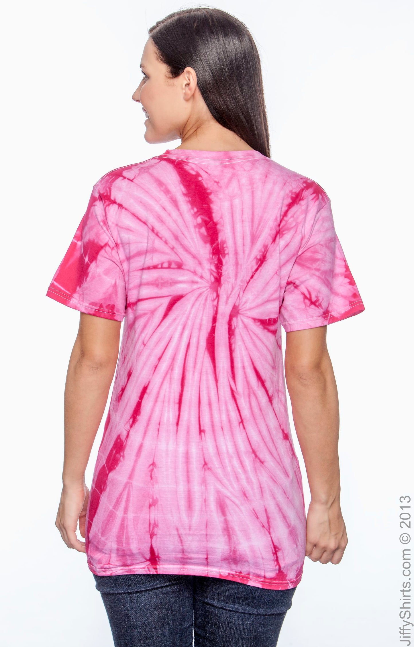 Unisex 100% Cotton Spider T-Shirt - Spider Pink