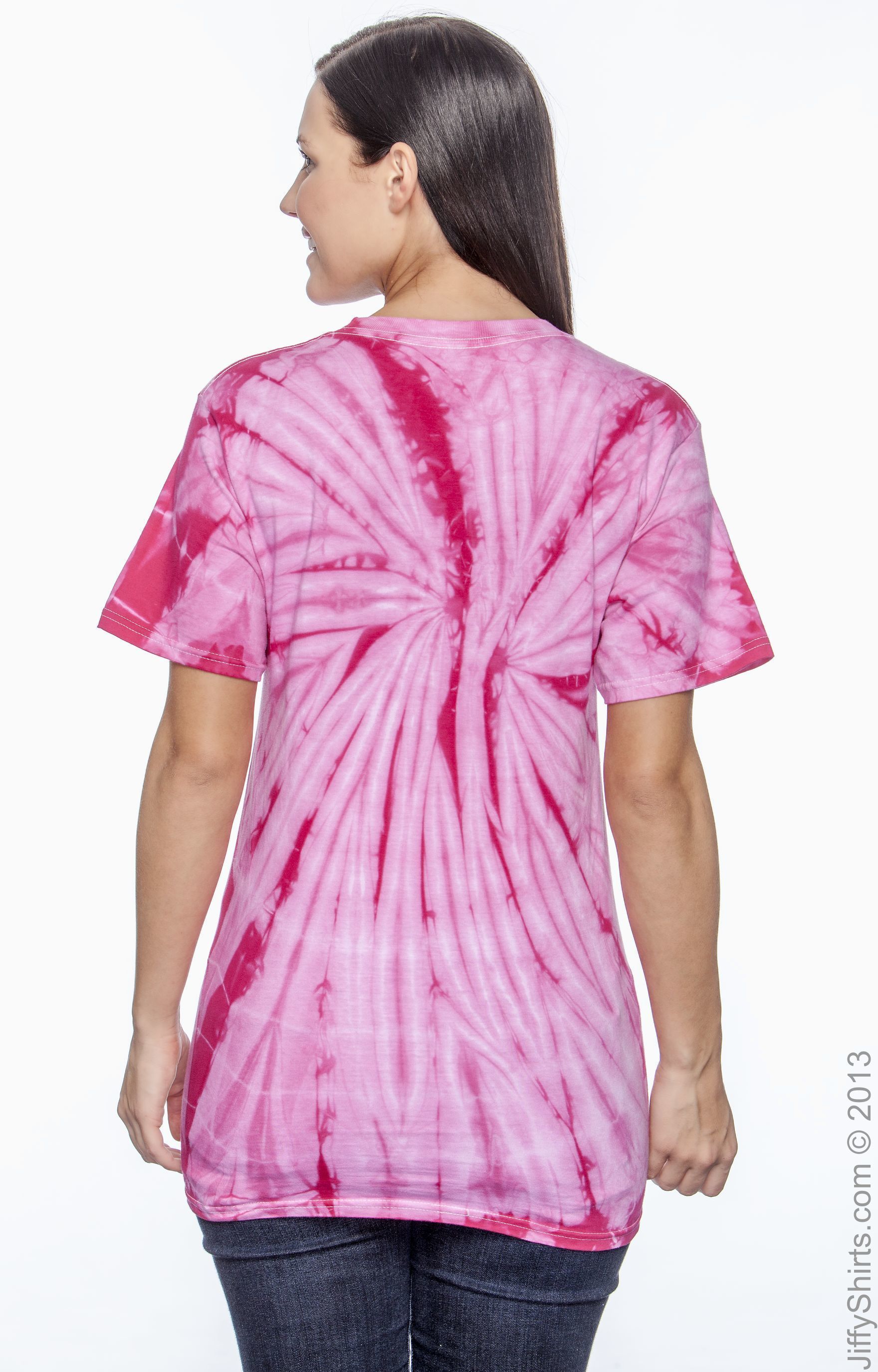 Unisex 100% Cotton Spider T-Shirt - Spider Pink