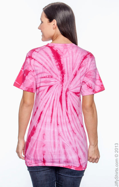 Unisex 100% Cotton Spider T-Shirt - Spider Pink