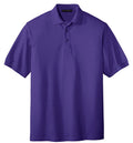 Unisex Silk Touch Polo - Purple