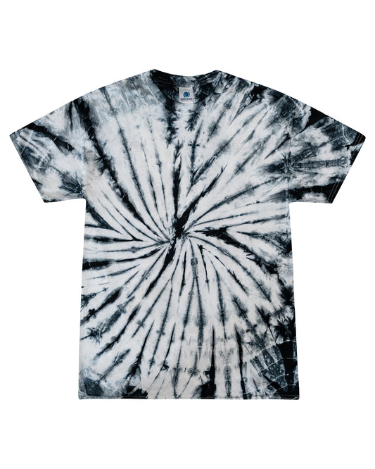 Youth 100% Cotton T-Shirt - WHITE/ BLACK
