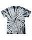 Tie-Dye CD100Y - Youth 100% Cotton T-Shirt - WHITE/ BLACK