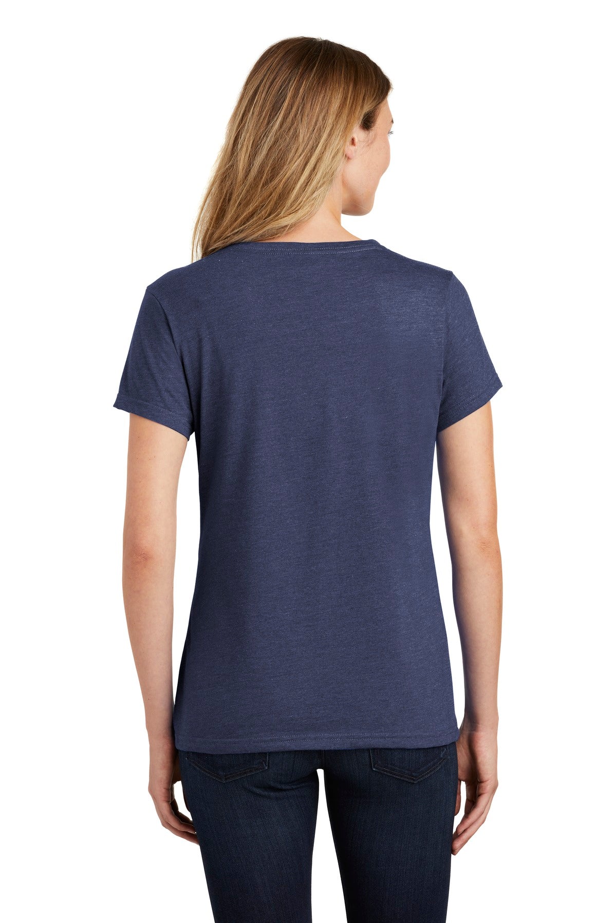 Women's Fan Favorite Blend V-Neck Tee - Team Navy Heather