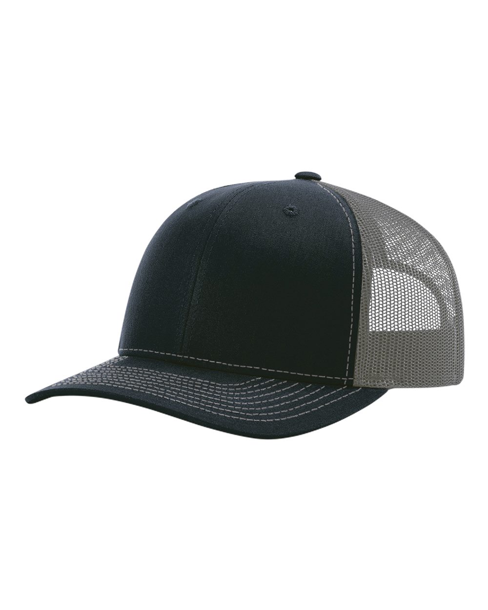 Snapback Trucker Cap - Navy / Charcoal