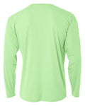Men's Cooling Performance Long Sleeve T-Shirt - LIGHT LIME