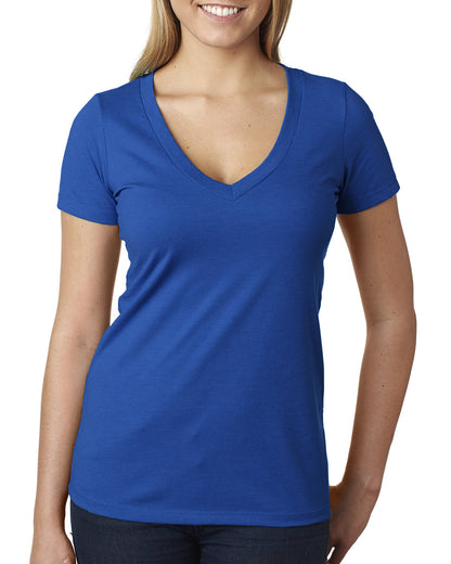 Women's CVC Deep V - Royal