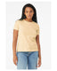 Bella + Canvas 6400CVC - Women's Heathered Relaxed Jersey Short-Sleeve T-Shirt - Heather Soft Cream