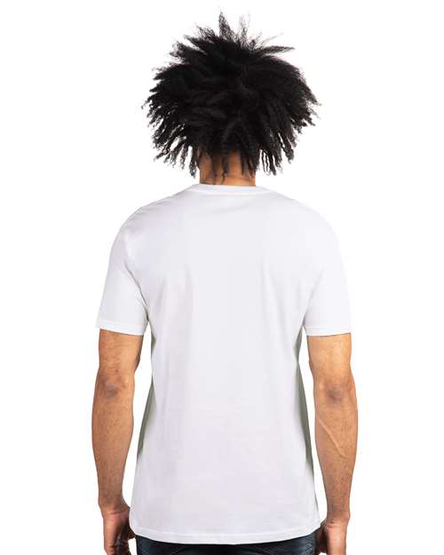 Next Level 3600 White — on model back