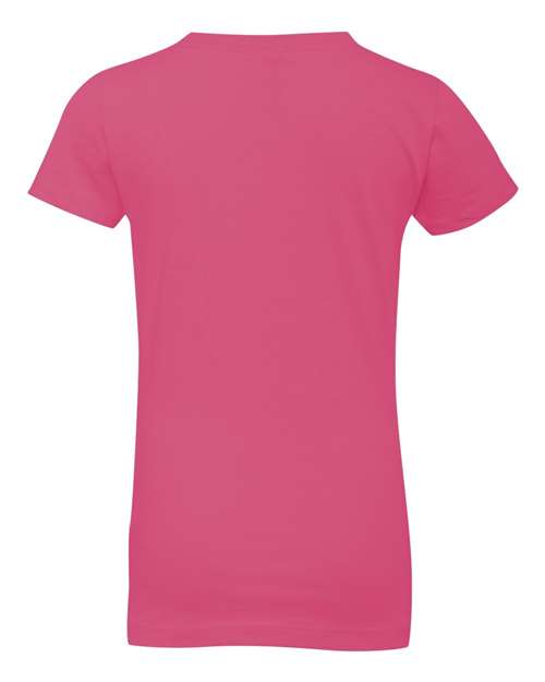 Next Level 3710 Hot Pink — back