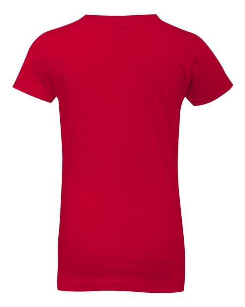 Next Level 3710 Red — back