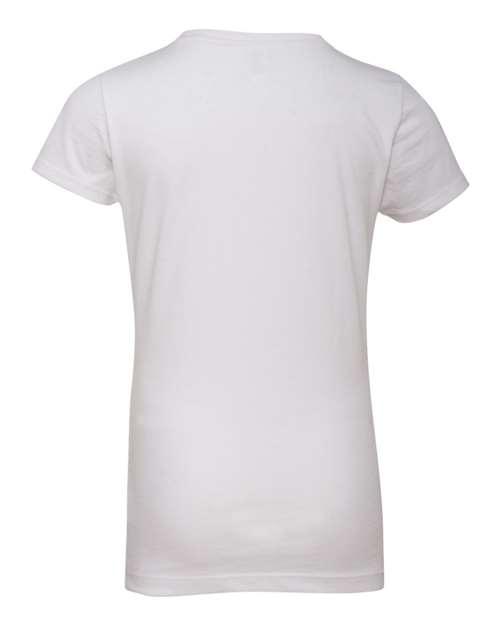 Next Level 3710 White — back