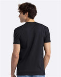Next Level 6210 Black — on model back