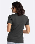 Next Level 6210 Charcoal — on model back
