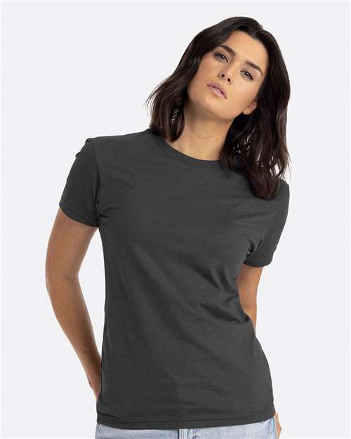 Next Level 6210 Charcoal — on model front