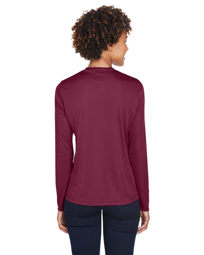 Women's Zone Performance Long-Sleeve T-Shirt - Sport Maroon