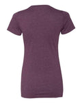 Next Level 6610 Plum — back