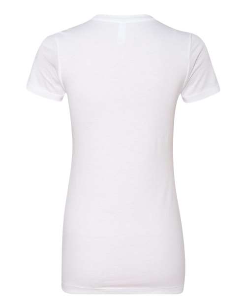Next Level 6610 White — back