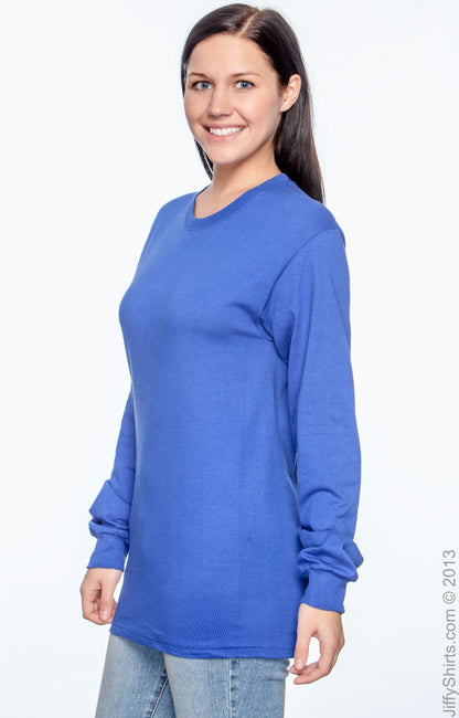 Essential-T Long Sleeve Tee - Deep Royal