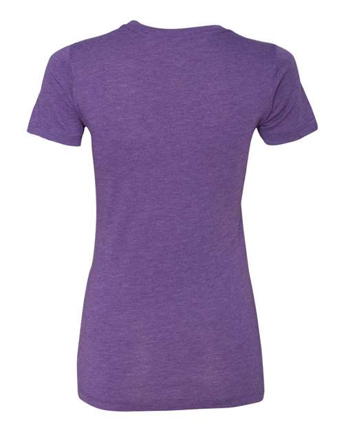 Next Level 6710 Purple Rush — back