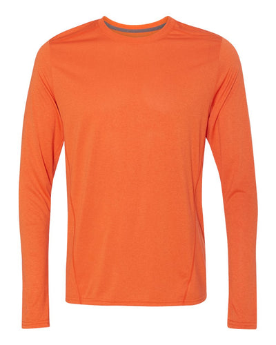Unisex Performance®  Long-Sleeve Tech T-Shirt - Marbled Orange