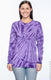 Tie-Dye CD2000 - Unisex 100% Cotton Long-Sleeve T-Shirt - Spider Purple