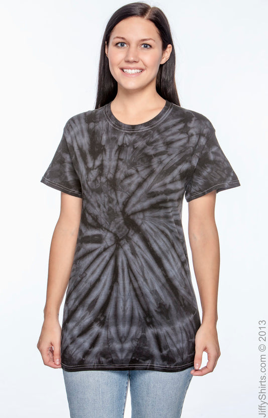 Unisex 100% Cotton Spider T-Shirt - Spider Black