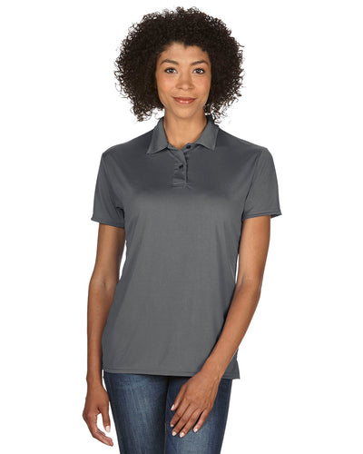 Women's Performance® Jersey Polo - Marble Charcoal