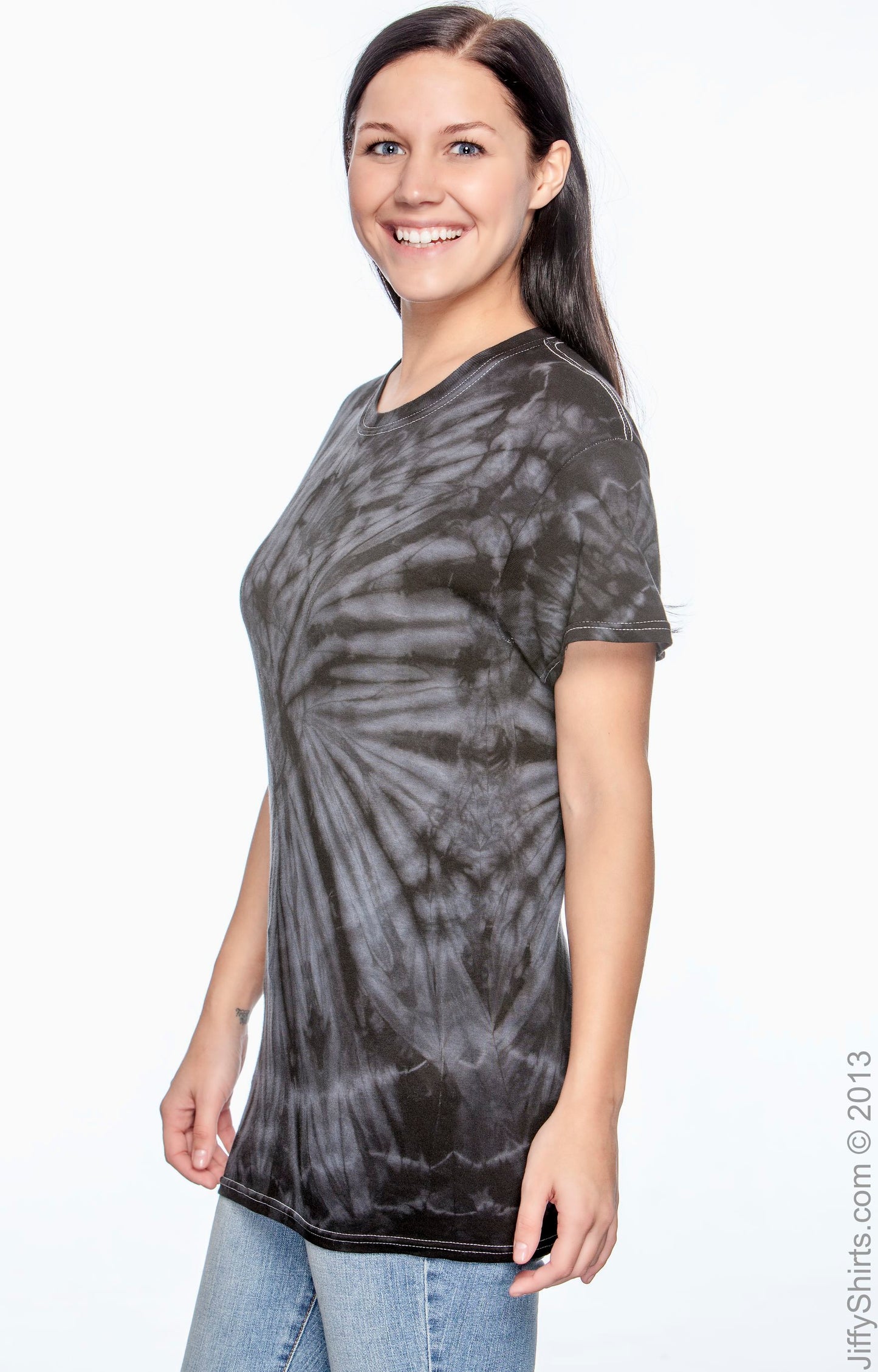 Unisex 100% Cotton Spider T-Shirt - Spider Black