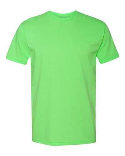Next Level 6210 Neon Heather Green — front