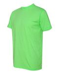 Next Level 6210 Neon Heather Green — side