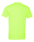 Next Level 6210 Neon Yellow — back