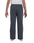 Youth Heavy Blend™ 50/50 Open-Bottom Sweatpants - Charcoal
