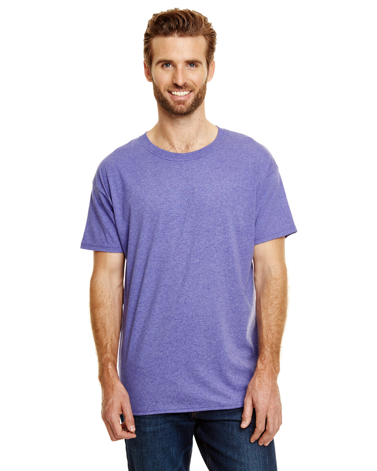 Perfect-T Triblend Short Sleeve Tee - Grape Triblend