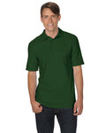 Unisex Double Piqué Polo - Forest Green