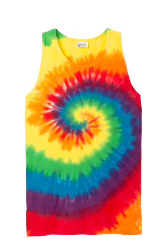 Unisex Tie-Dye Tank Top - Rainbow