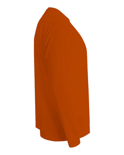 Men's Cooling Performance Long Sleeve T-Shirt - Burnt Orange