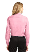 Women's Long Sleeve Easy Care Shirt - Light Pink