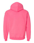 Gildan 18500 Safety Pink — back