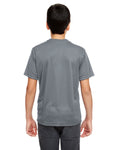 Youth Cool & Dry Basic Performance T-Shirt - Charcoal