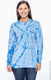 Tie-Dye CD2000 - Unisex 100% Cotton Long-Sleeve T-Shirt - Spider Baby Blue