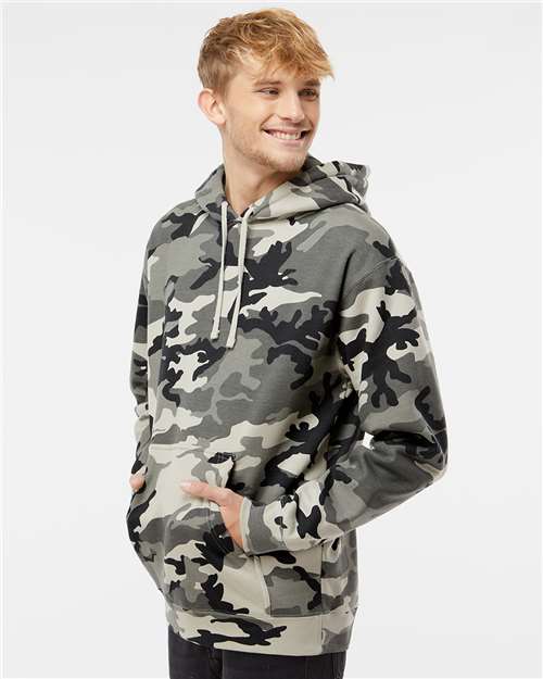Independent Trading Co. IND4000 Snow Camo — on model side