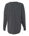 J. America 8229 Charcoal Heather — back