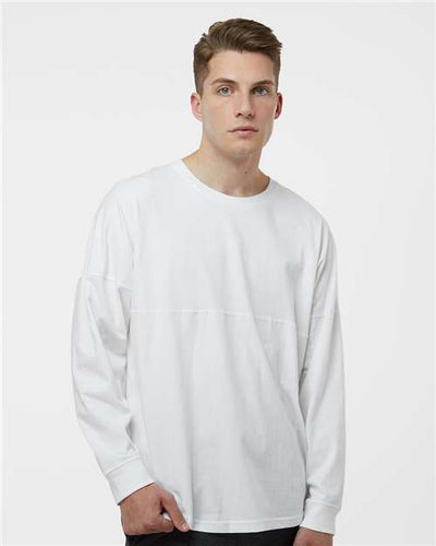 J. America 8229 White — on model front
